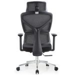 Cadeira de Escritório Presidente Tela TITAN – Cor Preto – 30067 CADEIRAS RENOVA 13