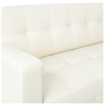 Poltrona para Escritório ROMA 03 Lugar – Corino – Cor NUDE – 60072 CADEIRAS RENOVA 13