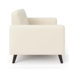 Poltrona para Escritório ROMA 02 Lugar – Corino – Cor NUDE – 60071 CADEIRAS RENOVA 9