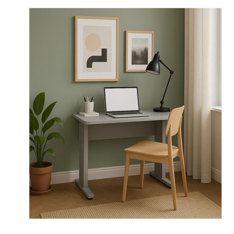 Mesa Escritório 0,80×0,60m – JOB – CINZA/CINZA – 43087 CADEIRAS RENOVA 6
