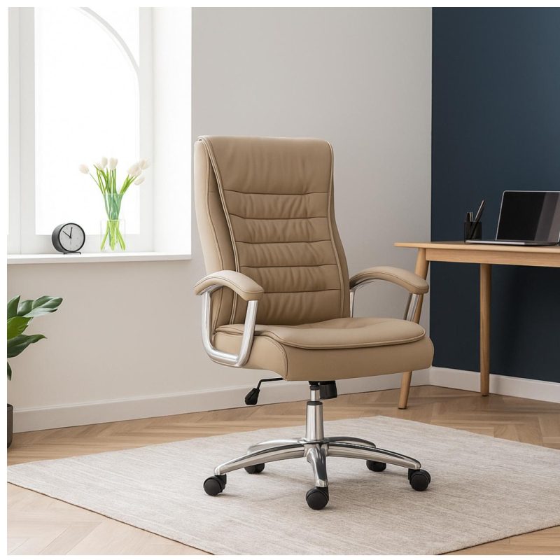 Poltrona Presidente LUXO c/ mola Ensacada – COR FENDI – 30061 CADEIRAS RENOVA 8