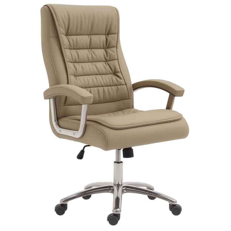 Poltrona Presidente LUXO c/ mola Ensacada – COR FENDI – 30061 CADEIRAS RENOVA 2