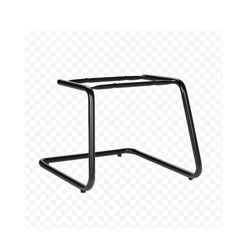 Cadeira de Escritório B-ONE Base em “S” Preta – Corino Preto – 31032 CADEIRAS RENOVA 8