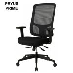Cadeira de Escritório Tela Pryus PRIME com Regulagem Assento – Cor Preto – 20092 CADEIRAS RENOVA 10