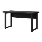 Mesa Escritório PÉ QUADRO – 1,20×0,60m – S/ Gavetas – PRETO / PRETO – 26001 CADEIRAS RENOVA 12