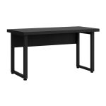 Mesa Escritório PÉ QUADRO – 1,20×0,60m – S/ Gavetas – PRETO / PRETO – 26001 CADEIRAS RENOVA 10