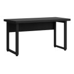 Mesa Escritório PÉ QUADRO – 1,50×0,60m – S/ Gavetas – PRETO / PRETO – 26002 CADEIRAS RENOVA 10