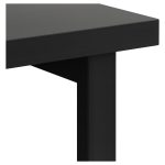 Mesa Escritório PÉ QUADRO – 1,70×0,70m – S/ Gavetas – PRETO / PRETO – 26003 CADEIRAS RENOVA 14