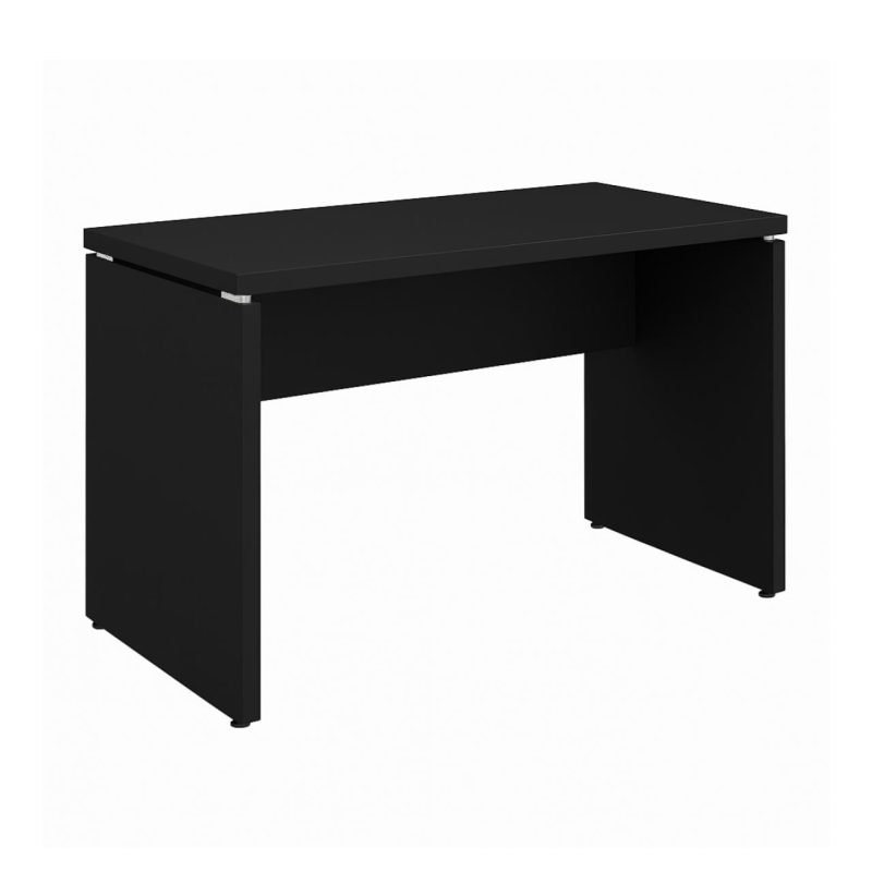 Mesa Escritório 1,20×0,60m – S/ Gavetas – PRETO/PRETO – 26005 CADEIRAS RENOVA 2