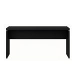 Mesa Escritório 1,50×0,60m – S/ Gavetas – PRETO/PRETO – 26006 CADEIRAS RENOVA 10