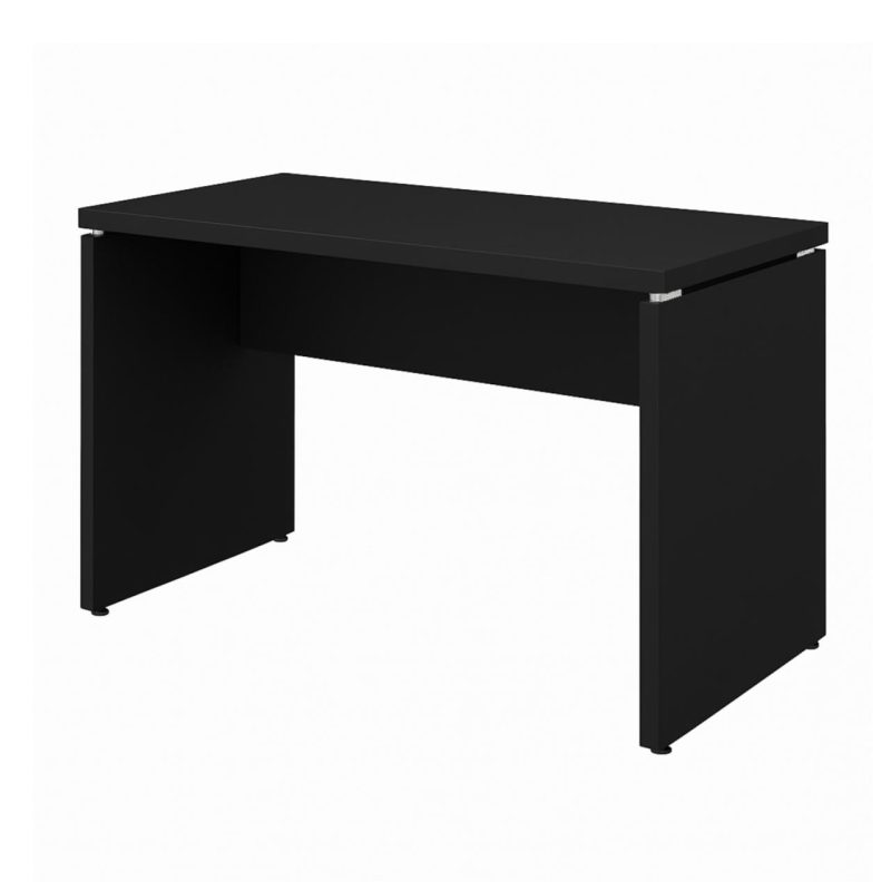 Mesa Escritório 1,50×0,60m – S/ Gavetas – PRETO/PRETO – 26006 CADEIRAS RENOVA 5