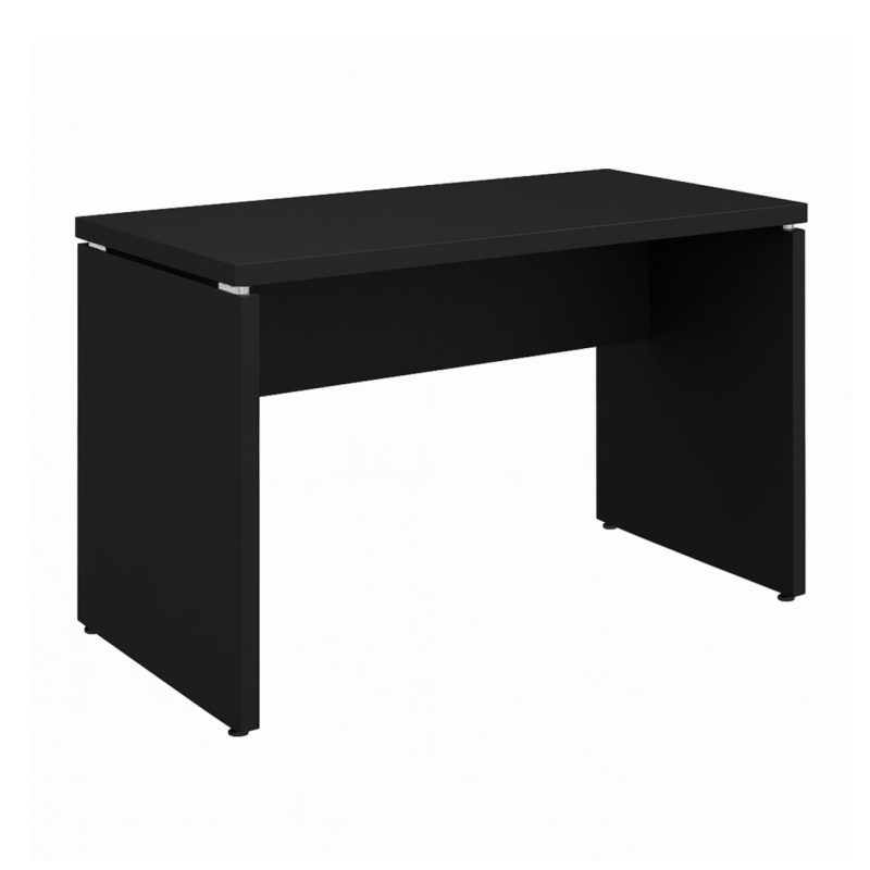 Mesa Escritório 1,50×0,60m – S/ Gavetas – PRETO/PRETO – 26006 CADEIRAS RENOVA 2