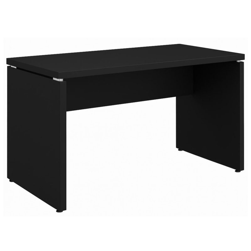 Mesa Escritório 1,70×0,70m – S/ Gavetas – PRETO/PRETO – 26007 CADEIRAS RENOVA 2