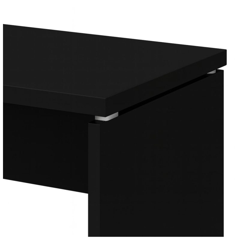 Mesa escritório Auxiliar 0,90×0,45 – PRETO/PRETO – 26009 CADEIRAS RENOVA 5