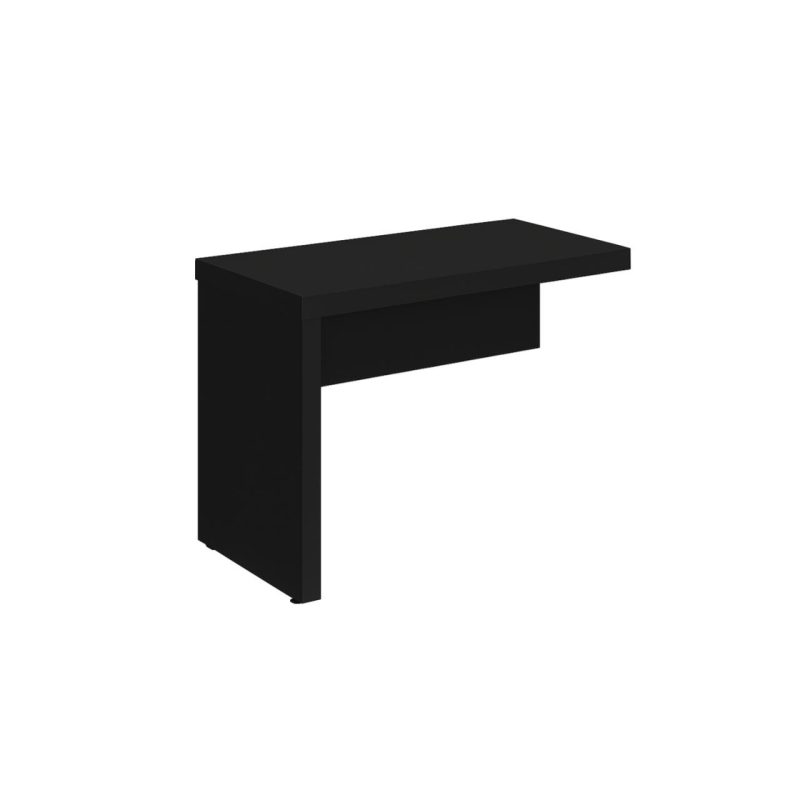 Mesa escritório Auxiliar 0,90×0,45 – PRETO/PRETO – 26009 CADEIRAS RENOVA 2