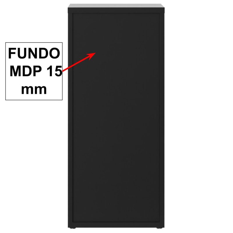 Arquivo de Madeira para Pasta Suspensa com 4 Gavetas – MDP PRETO – 26035 CADEIRAS RENOVA 6