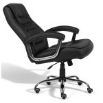 Poltrona LUXO IMPORTADA Concha Dupla Syncron – Couríssimo Preto – 30017 CADEIRAS RENOVA 15